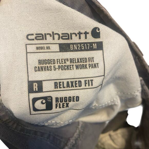 Carhartt bundle lot of 2 gray relaxed fit size 32x32 SEE PHOTOS - Picture 3 of 15